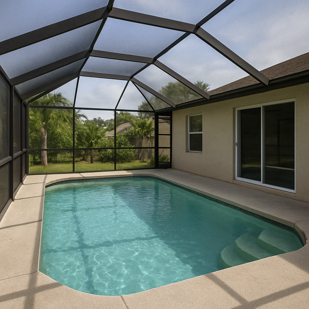 Common Pool Screen Problems in Palm Bay Homes
