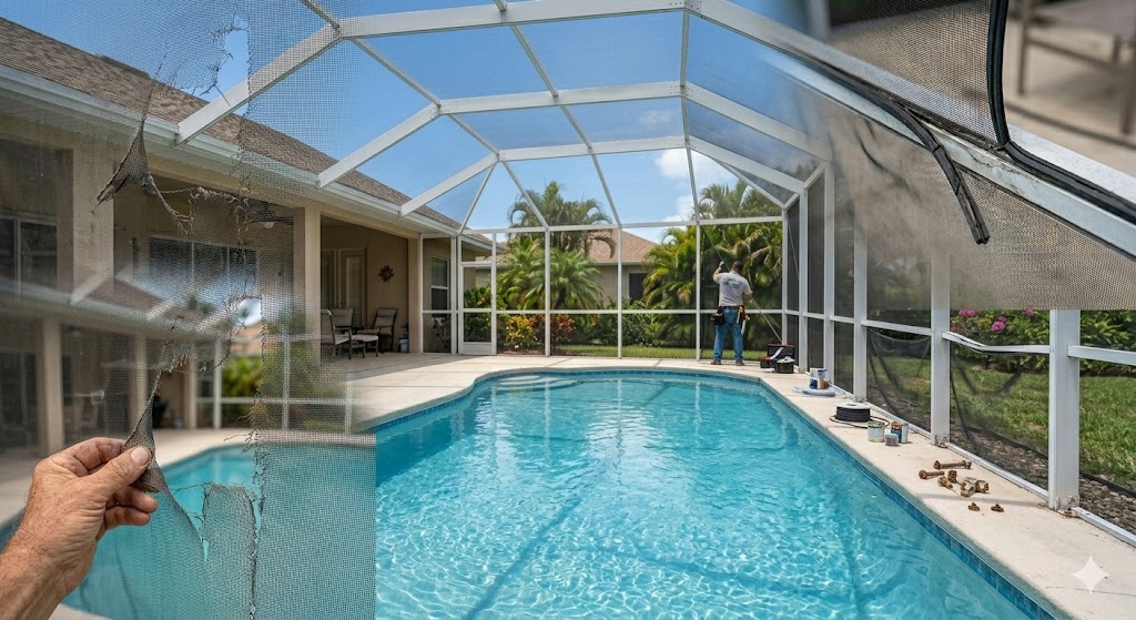 Common Issues in Pool Cage Rescreening